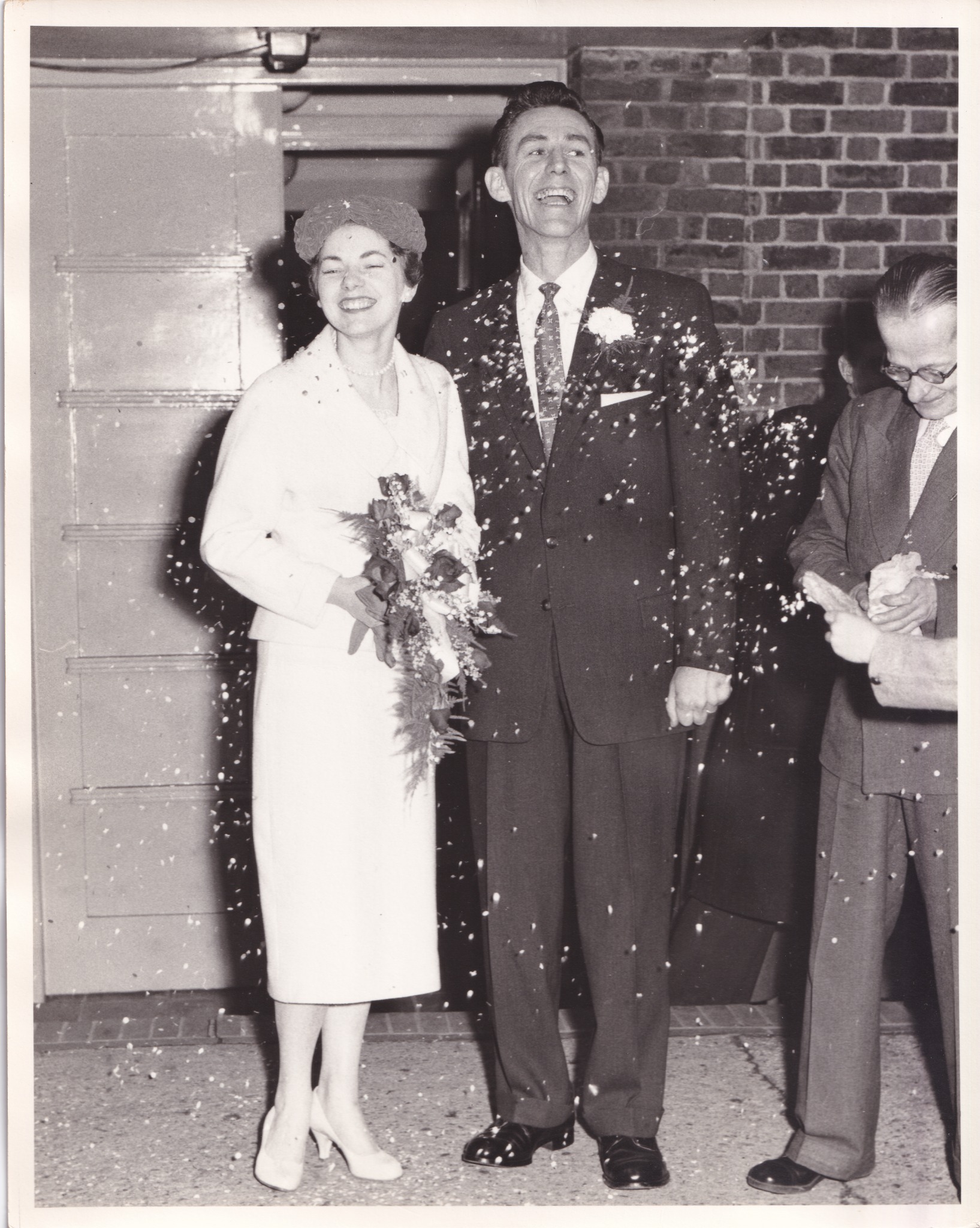 Archival wedding photograph